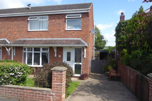 Thumbnail Semi-detached house for sale in Picksley Crescent, Holton-Le-Clay, Grimsby, N. E Lincolnshire