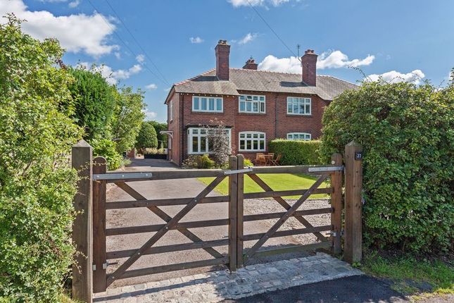 Thumbnail Semi-detached house for sale in Cross Lane, Congleton