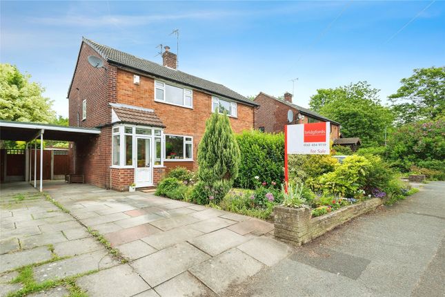Thumbnail Semi-detached house for sale in Parrs Wood Road, Didsbury, Manchester, Greater Manchester