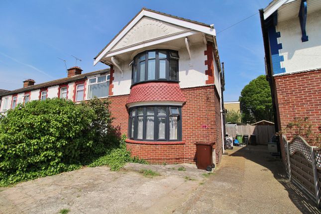 Thumbnail End terrace house for sale in Chatsworth Avenue, Cosham, Portsmouth