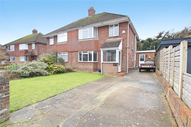 Thumbnail Semi-detached house for sale in Selkirk Close, Worthing, West Sussex