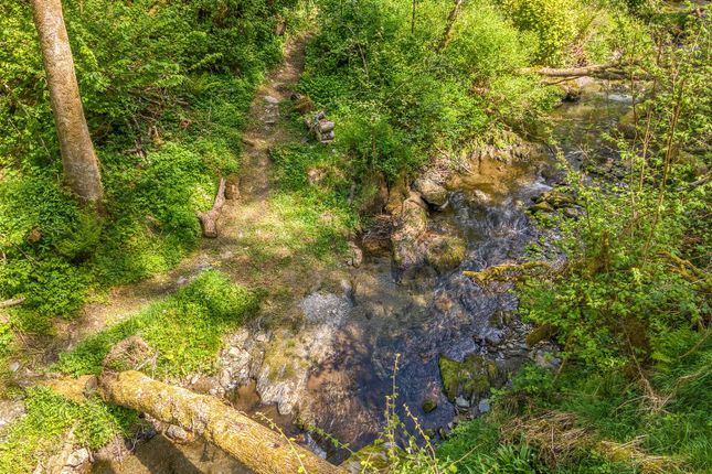 River Boundary At Bottom Of Woodland