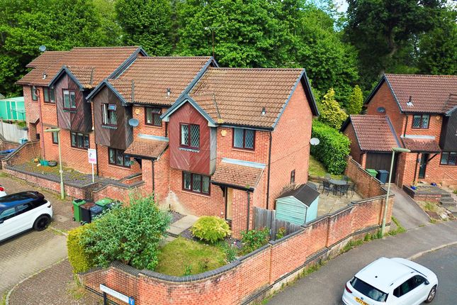 Thumbnail End terrace house for sale in Horsebrass Drive, Bagshot, Surrey