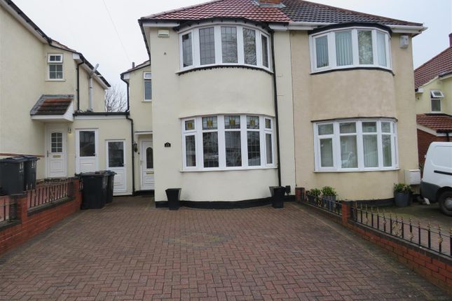 Thumbnail Semi-detached house to rent in Welford Avenue, Yardley, Birmingham