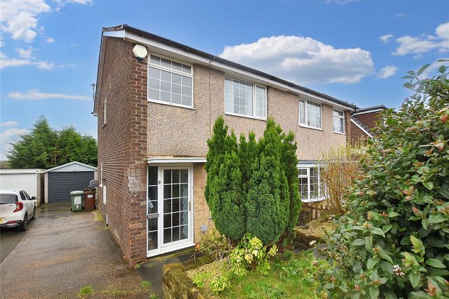 Thumbnail Semi-detached house for sale in Highlea Close, Yeadon, Leeds, West Yorkshire