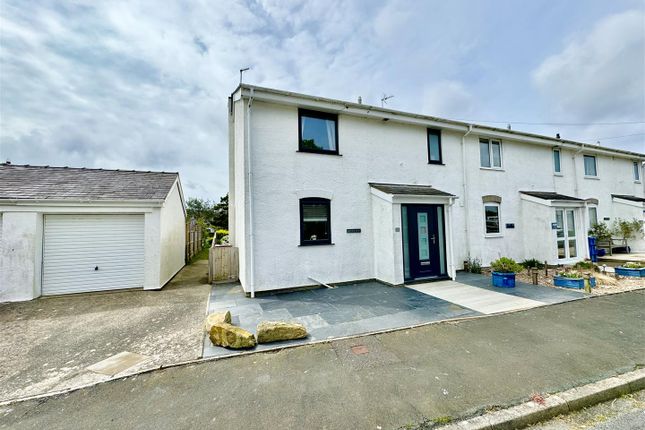 End terrace house for sale in Llwyn Gwalch Estate, Morfa Nefyn, Pwllheli