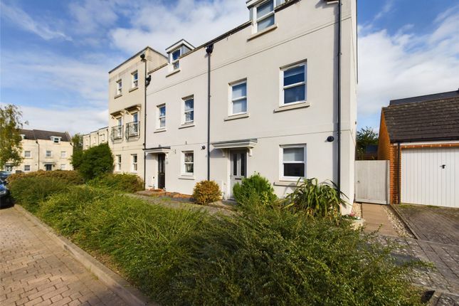 Thumbnail End terrace house for sale in Bicknor Drive, Cheltenham, Gloucestershire