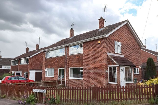 Thumbnail Semi-detached house for sale in Fairview Avenue, Whetstone, Leicester