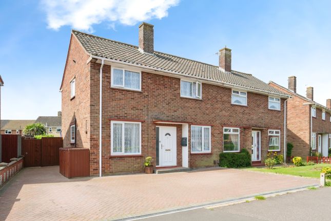 Thumbnail Semi-detached house for sale in Hooker Road, Norwich, Norfolk