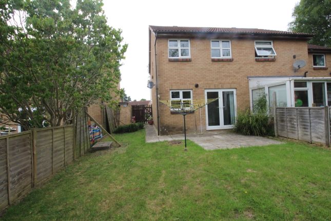 Thumbnail End terrace house to rent in Christopher Drive, Pewsham, Chippenham