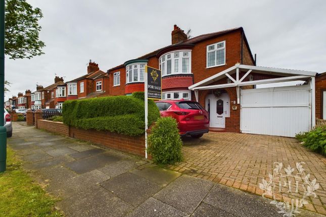 Thumbnail Semi-detached house for sale in Windsor Road, Redcar