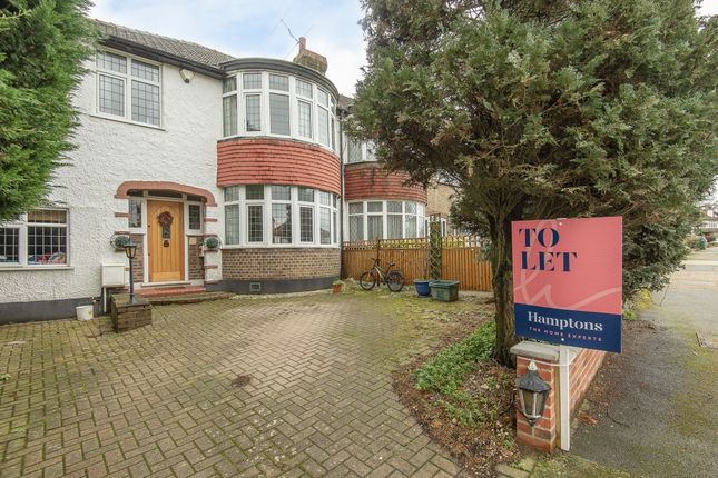 Thumbnail Semi-detached house to rent in The Ridings, Berrylands, Surbiton