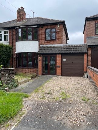 Thumbnail Semi-detached house to rent in Welford Road, Leicester, Leicester