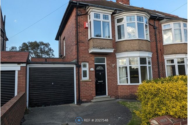 Semi-detached house to rent in Queensway, North Shields