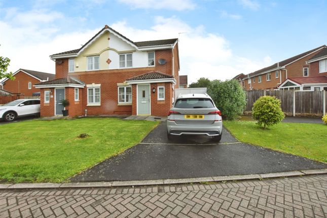 Thumbnail Semi-detached house for sale in Amethyst Close, Litherland, Liverpool
