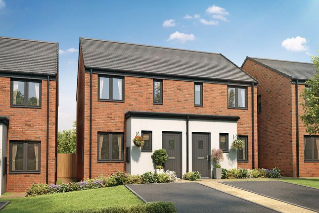 Thumbnail Semi-detached house for sale in "The Alnwick" at Church Road, Old St. Mellons, Cardiff