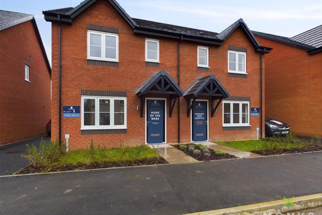 Thumbnail Semi-detached house for sale in The Lime, Montgomery Grove, Oteley Road, Shrewsbury