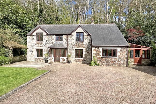 Detached house for sale in Tregrehan, Nr. St Austell, Cornwall