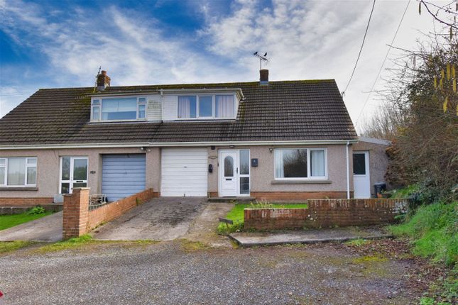 Semi-detached house for sale in Little Mead, Ridgeway Road, Penally