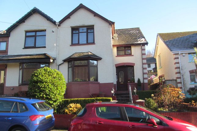 Thumbnail Semi-detached house for sale in Castleton Avenue, Tynewydd, Treorchy, Rhondda Cynon Taf
