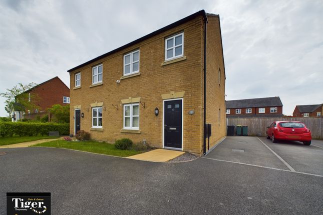 Thumbnail Semi-detached house for sale in Bay Willow Court, Cottam, Preston