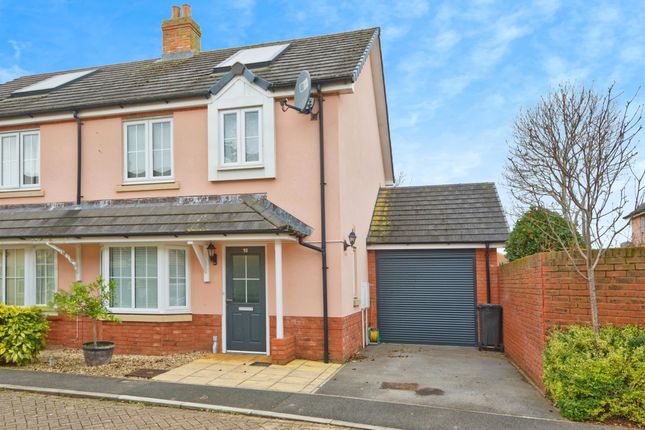 Semi-detached house for sale in The Close, Church Street, Alcombe, Minehead