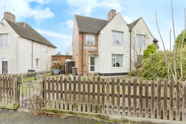 Thumbnail Semi-detached house for sale in Braunstone Avenue, Leicester, Leicestershire