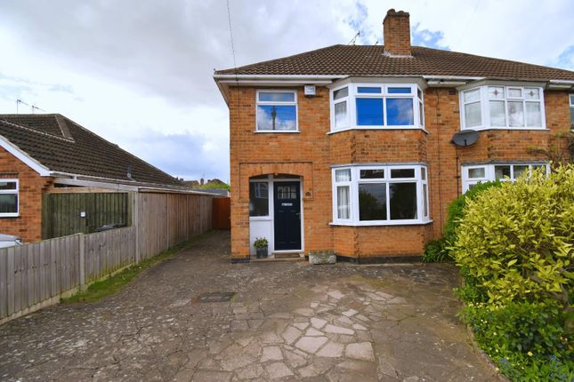 Semi-detached house for sale in Willow Park Drive, Wigston