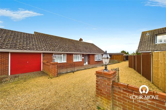 Thumbnail Bungalow for sale in Mill Close, Dickleburgh, Diss, Norfolk