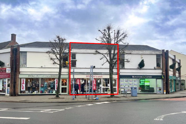 Retail premises to let in Bath Street, Ashby-De-La-Zouch