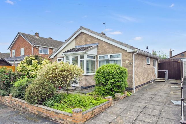 Thumbnail Detached bungalow for sale in Totnes Close, Hugglescote, Leicestershire