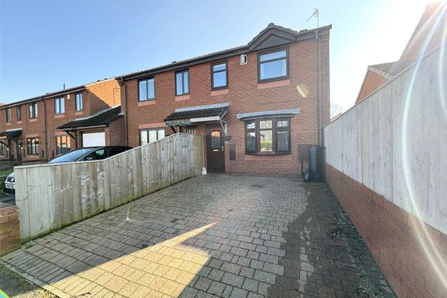 Thumbnail Semi-detached house for sale in Holdforth Drive, Bishop Auckland, Durham