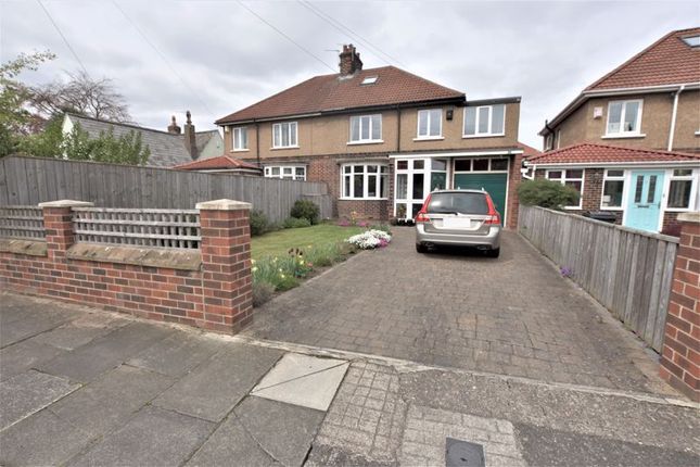 Thumbnail Semi-detached house for sale in Manor Road, Benton, Newcastle Upon Tyne