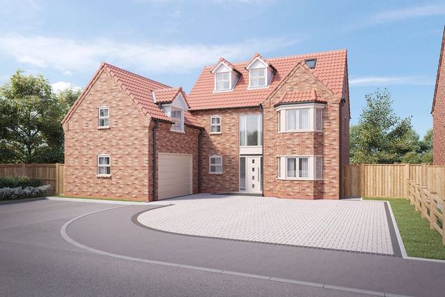 Thumbnail Detached house for sale in Lakeside View, Ealand, Scunthorpe