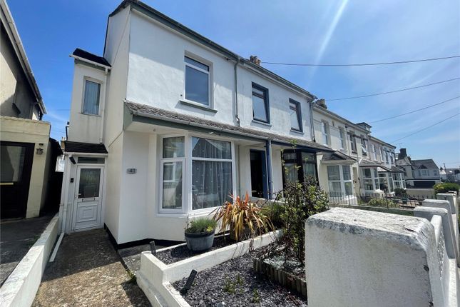End terrace house for sale in York Road, Torpoint, Cornwall