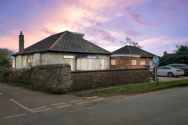 Thumbnail Detached bungalow for sale in Addington Road, Woodford, Kettering