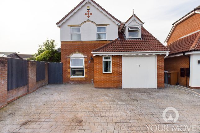 Thumbnail Detached house for sale in Lambourn Drive, Leighton, Crewe, Cheshire