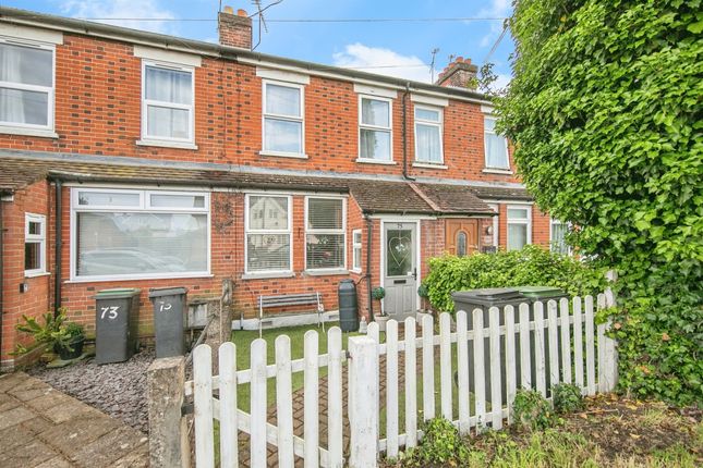 Thumbnail Terraced house for sale in Station Road, Claydon, Ipswich