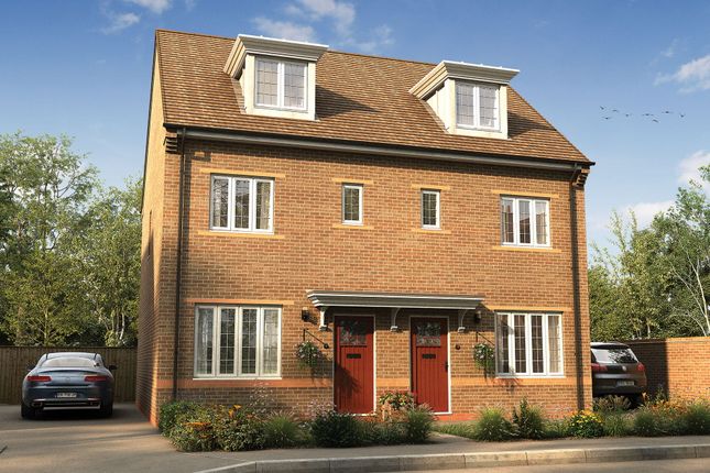 Thumbnail Semi-detached house for sale in "The Makenzie" at Back Lane, Long Lawford, Rugby