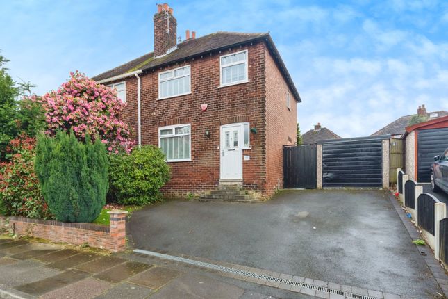 Thumbnail Semi-detached house for sale in Clarendon Road, Hazel Grove, Stockport, Cheshire