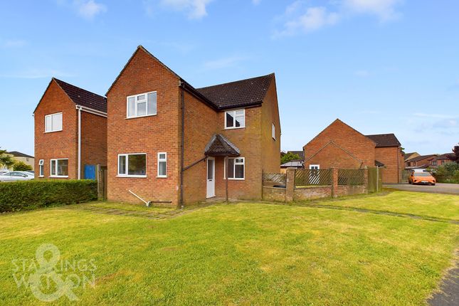 Thumbnail Detached house for sale in Patrick Road, Long Stratton, Norwich