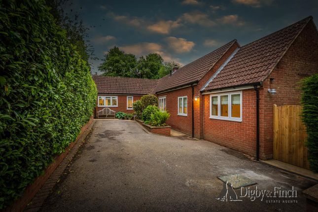 Thumbnail Detached bungalow for sale in Somerby Road, Knossington, Oakham