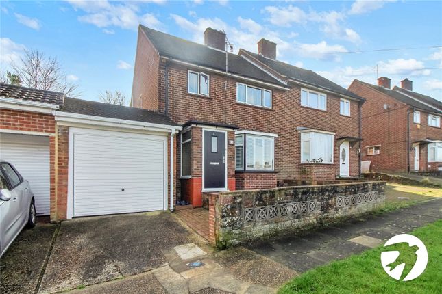Thumbnail Semi-detached house for sale in Eden Avenue, Wayfield, Chatham, Medway