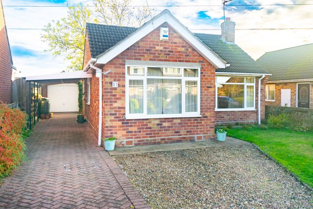 Thumbnail Detached bungalow for sale in Galtres Road, York