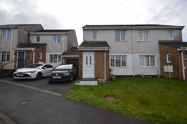 Thumbnail End terrace house to rent in Fairview Park, St. Columb Road, St. Columb