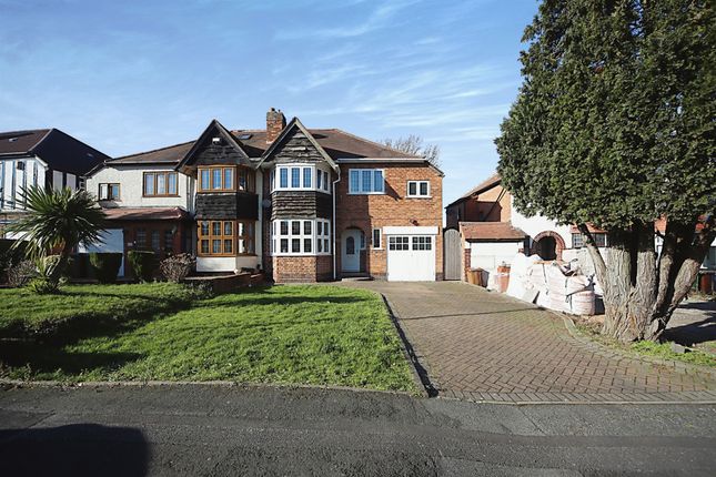 Thumbnail Semi-detached house for sale in Reservoir Road, Solihull