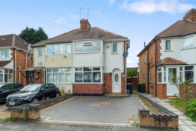 Thumbnail Semi-detached house for sale in Rock Road, Solihull