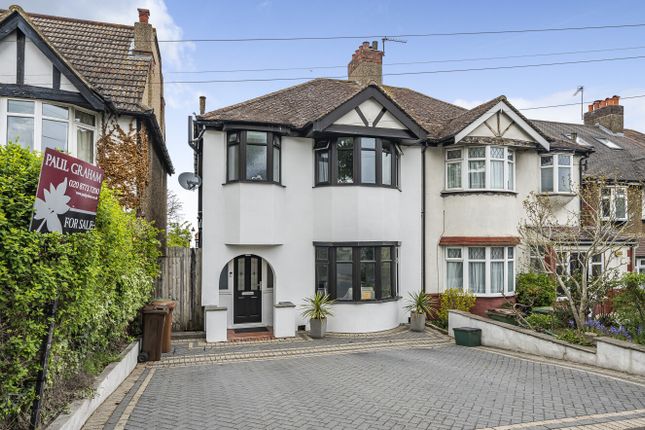 Thumbnail Semi-detached house for sale in Stanley Park Road, Carshalton