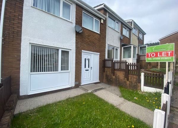 Thumbnail Terraced house to rent in Adams Square, Newtown, Ebbw Vale