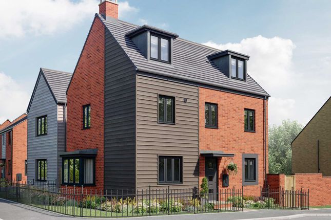 Thumbnail Detached house for sale in "The Blakesley Corner" at Fitzhugh Rise, Wellingborough